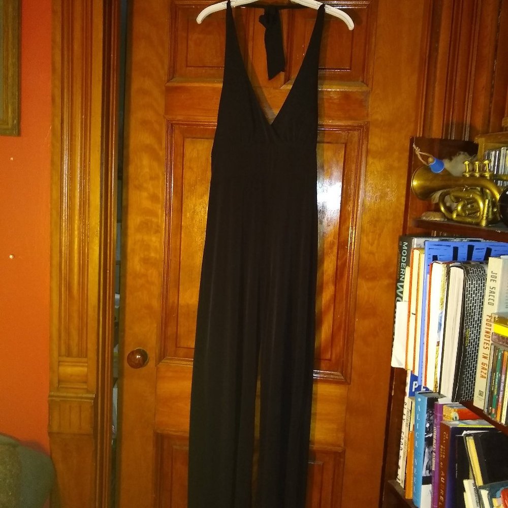 Sexy halter pantsuit